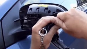 How to Replace Bulb, wing/side mirror Toyota Verso #CarGuruDIY