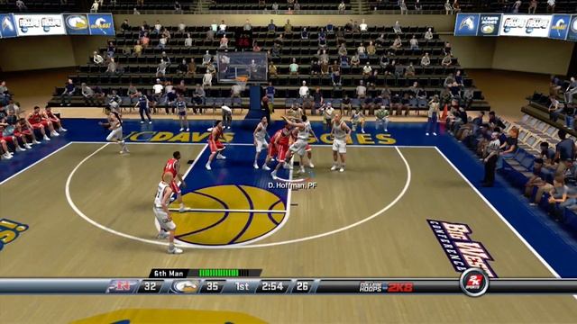 COLLEGE HOOPS 2K8 - ALL OFFENSE - EP3 смотреть онлайн