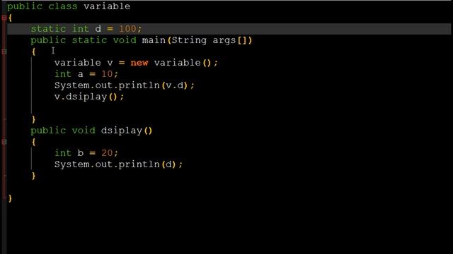 #11 | Java Beginners Tutorial in Tamil | Types Of Variables | local | Static | Instance смотреть онлайн