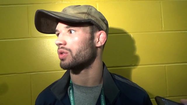 Thomas Gilman discusses his 4-1 lost to Yuki Takahashi смотреть онлайн