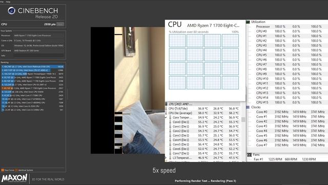 Abkoncore Coolstorm T407W CPU Cooler Benchmark смотреть онлайн