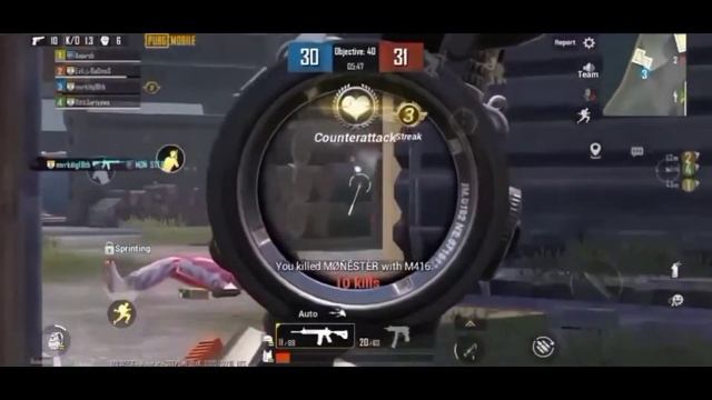 best short m416 in tdm pubg mobile kr смотреть онлайн