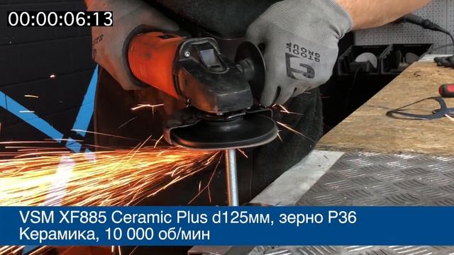 Тест фибровых кругов на скорость. Fiber Disc Speed Test.