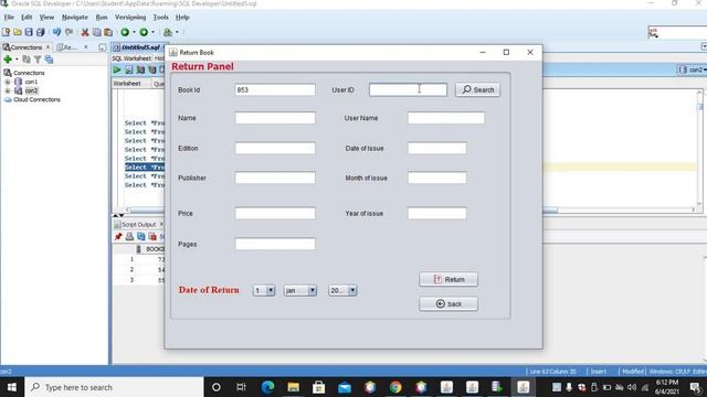 Java + Oracle sql developer смотреть онлайн