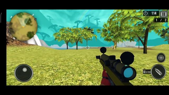 Wild Dinosaur Hunting 3D- Dino Hunter Game Offline - Animal Hunting Simulator Android Gameplay смотреть онлайн