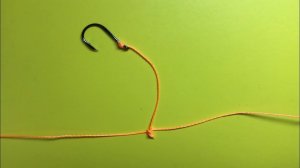 Как привязать поводок к основной леске. Временный боковой поводок.mp4