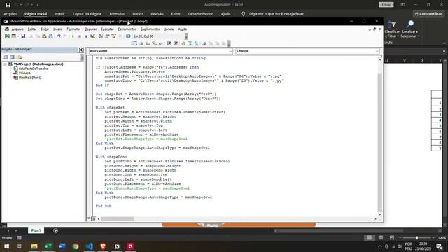 Excel dinamic images with VBA using Target.Address + Shapes + Images смотреть онлайн