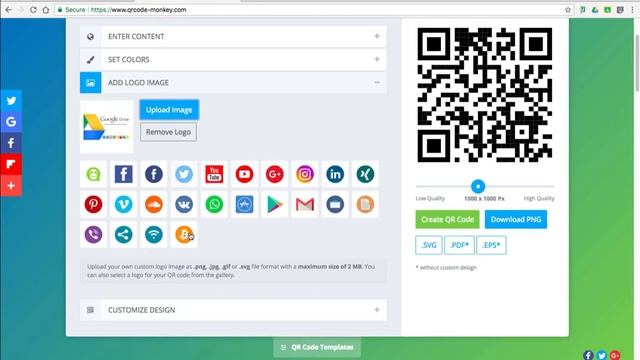 QR Code Monkey Tutorial смотреть онлайн