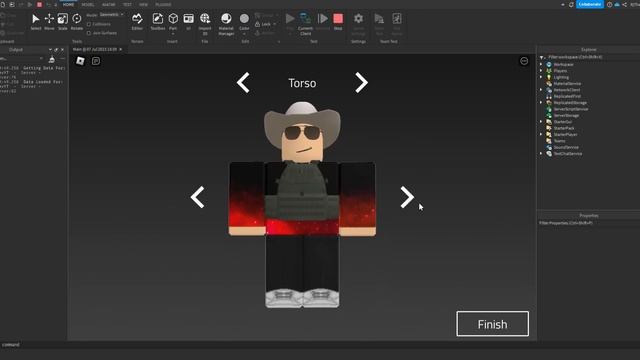 Roblox Custom Character Creator and Main Menu V.2 смотреть онлайн