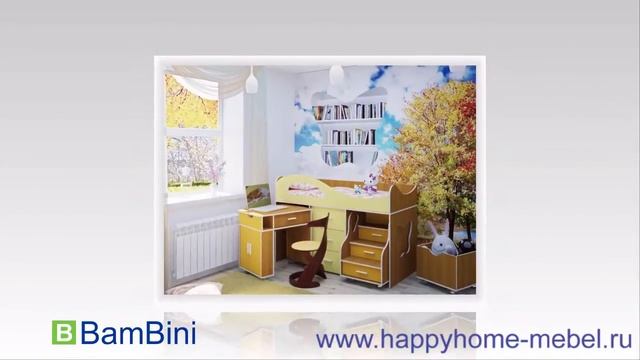 Коллекция детской мебели Bambini смотреть онлайн