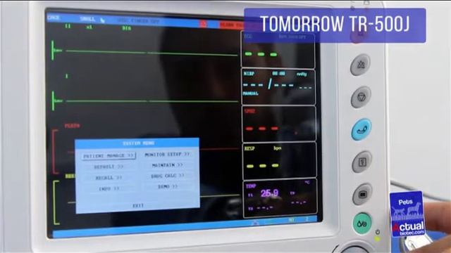 Monitor Veterinario Tomorrow TR-500J смотреть онлайн