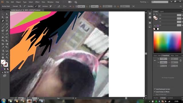 How To Make WPAP In Adobe Illustrator CC 2014 [PART 2 (Speed Art)] смотреть онлайн