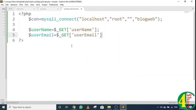 31 - User Signup using AJAX Function | Dynamic website development PHP & SQL tutorials 2020 смотреть онлайн