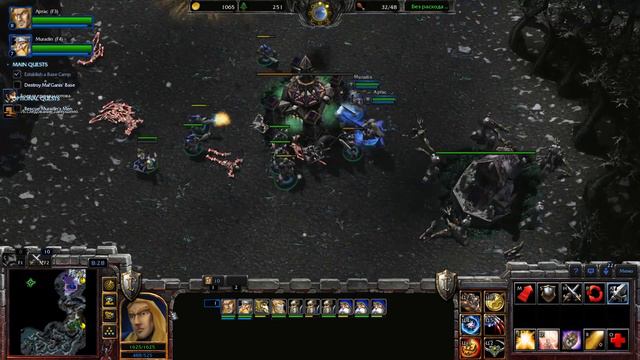 #12 Пути расходятся & Берега Нортренда (The Shores of Northrend) / Starcraft 2 Azeroth Reborn смотреть онлайн