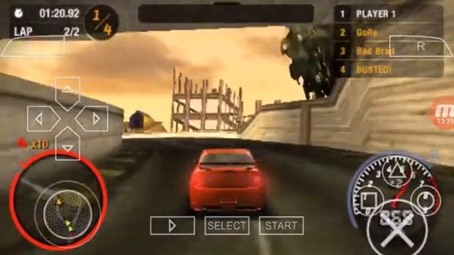 Прохождение Need for speed most wanted 5.1.0 для psp (без комментариев) смотреть онлайн
