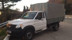 УАЗ ПРОФИ с заводским ГБО, обзор часть третья