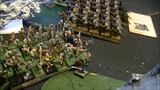 Lizardmen vs Undead Legions 8th Edition Warhammer Fantasy Battle Report смотреть онлайн
