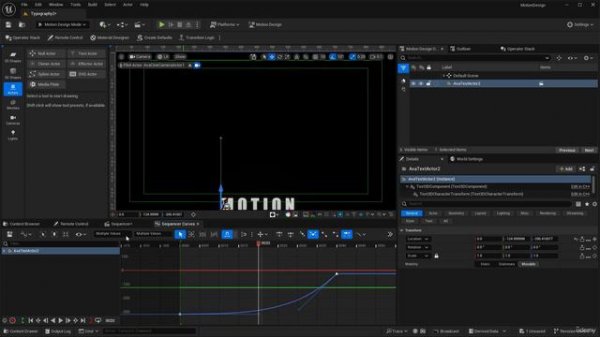 Unreal Engine 5.4 - Полное руководство по моушен-дизайну - #2