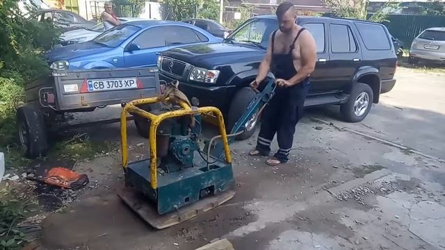 Виброплита Weber после ремонта вибратора смотреть онлайн