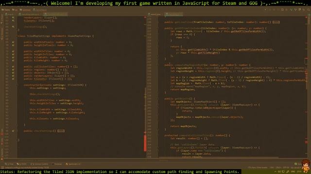 Refactoring Tiled JSON class | GameDev Log #8 смотреть онлайн