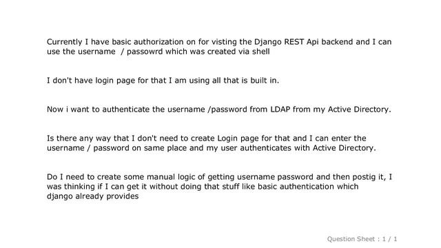 Django : LDAP authentication with django REST смотреть онлайн