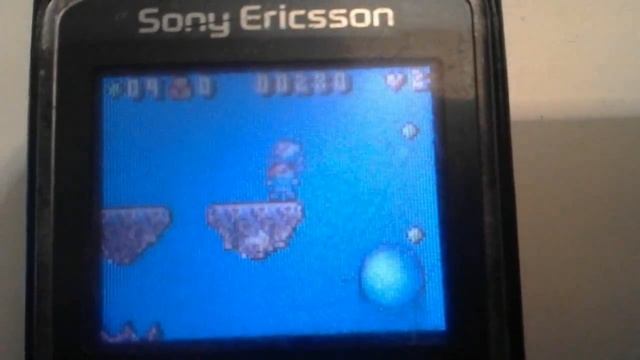 Deep Abyss Gameplay On Sony Ericsson T290i Mophun Game  101x80 Screen