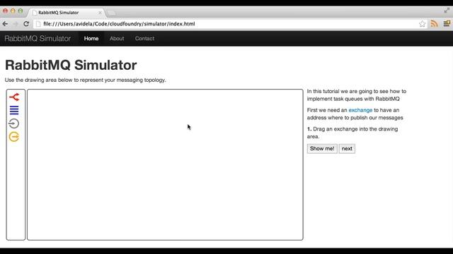 VMware vFabric RabbitMQ Simulator смотреть онлайн