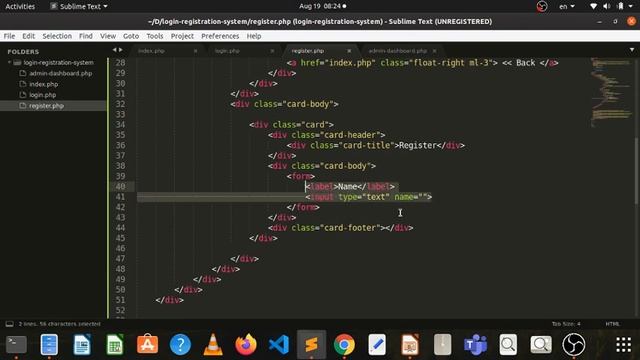 03 Registration Form Design - PHP Myanmar Programming Tutorials смотреть онлайн