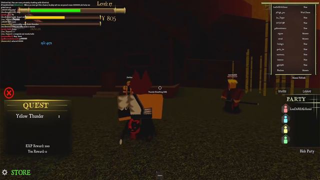 My FIRST BREATH in Demon Slayer RPG 2 Roblox (Beast Breathing) смотреть онлайн