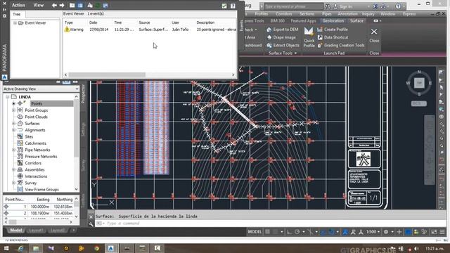 AutoCad Civil 15 - Generar Curvas De Nivel смотреть онлайн