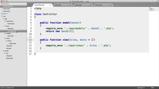 Build a PHP MVC Application: Finished (Part 8/9) смотреть онлайн