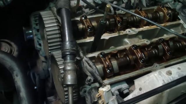 FORD MAVERICK двс YF 2001г замена грм