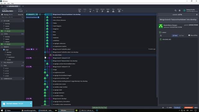 ? Curso Git con GitKraken #27 | Markdown | Lanzamos version nueva a producción смотреть онлайн