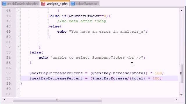 PHP Stock Market Analyzer 17 Finishing Analyzing Data YouTube смотреть онлайн