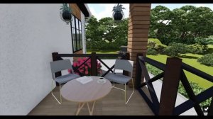 Проект дома 9 на 10 с тремя спальнями  Проект одноэтажного дома. House plans 9x10