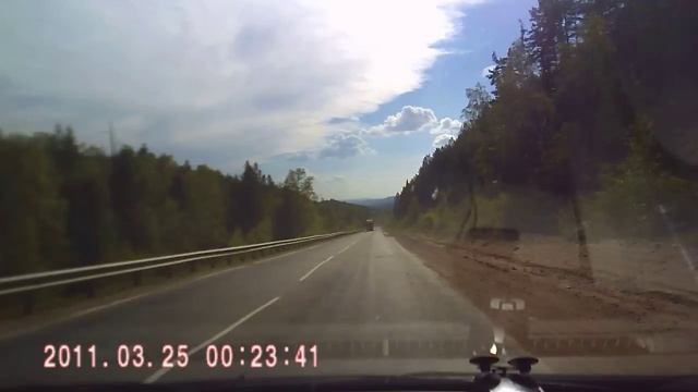 Отказ тормозов у груженной фуры на спуске 05.06.2013 смотреть онлайн