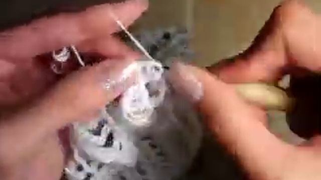11 Как связать шапочку спираль, обвязка края смотреть онлайн