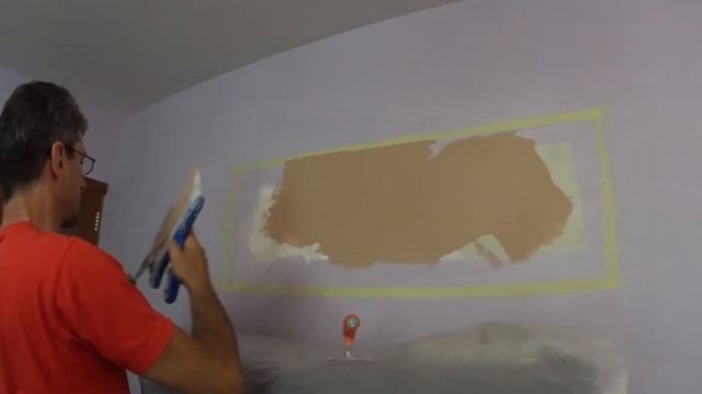 Панно из ракушек .