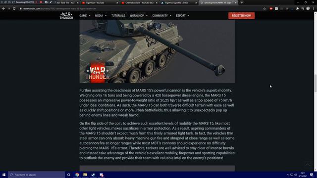 War Thunder - Development Blog - MARS 15 смотреть онлайн