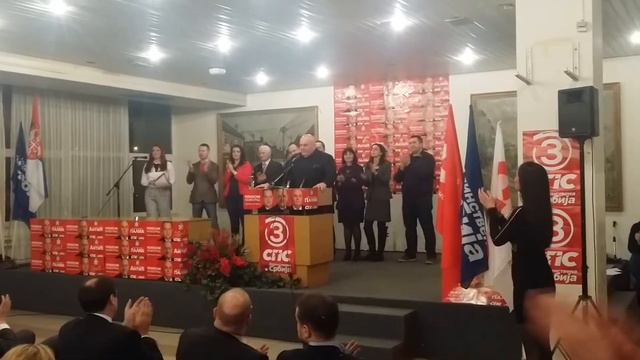 Skup koalicije SPS - JS u Železniku - Dragan Marković Palma, 22.02.2018. смотреть онлайн