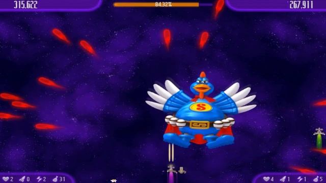Chicken Invaders 4 Ultimate Omellete (2 Players) смотреть онлайн