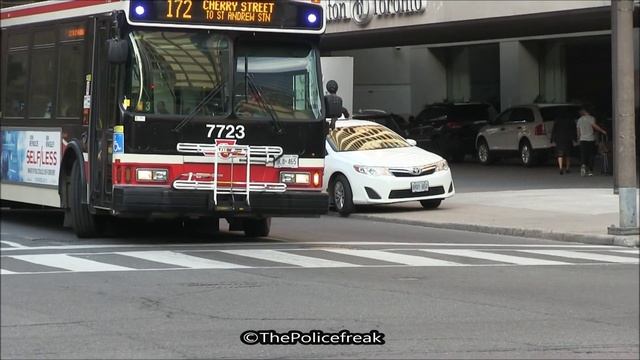 Stealth Ford Police Interceptor + Marked Ford Crown Victoria - Toronto Police Services responding смотреть онлайн