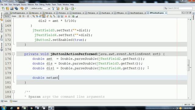 Informatics Practices CBSE Class 12th Java Netbeans Practical - 1 | Part 3 | Hindi смотреть онлайн