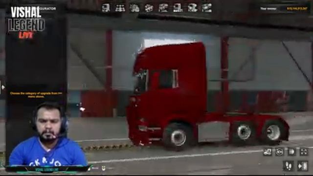 ?ETS 2 ?| VOLVO FH INDIAN TRUCK DRIVER | CHILL STREAM |VISHAL LEGEND LIVE | смотреть онлайн