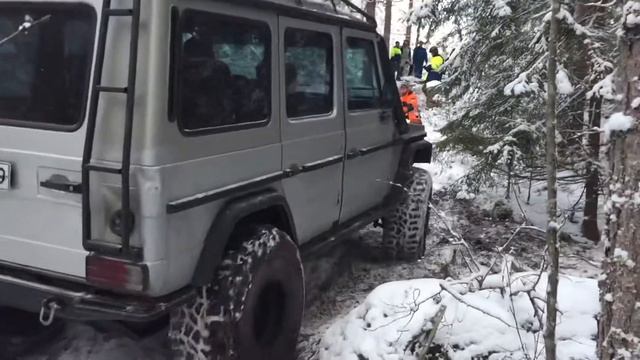 W460 G-wagon Winter Offroad