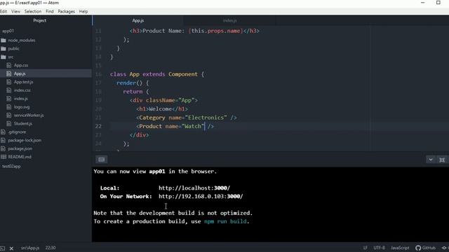 React Js Tutorial in Hindi #6 What is Props смотреть онлайн