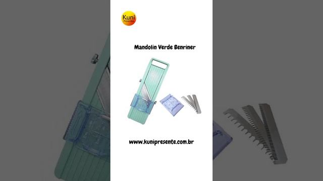 Mandolin Benriner Cortador Fatiador Legumes Verde Original do Japão | KUNI PRESENTES смотреть онлайн
