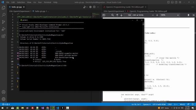 036- (SETUP) Environment Variables for OpenGL Tools, Simple Experiments with OpenGL смотреть онлайн