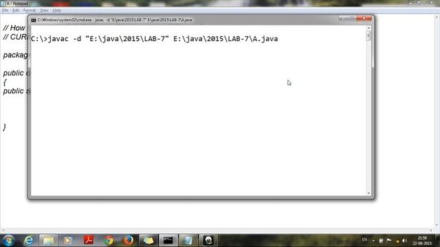 How to RUN Java Program from Different Directory смотреть онлайн