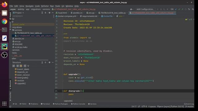How to do migrations in Python project смотреть онлайн